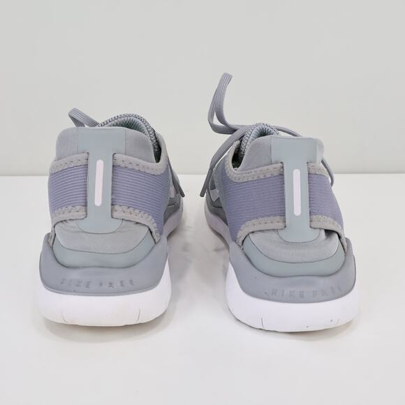 Nike Free RN 2018 Women's Running Shoes Wolf Grey White Size US 8 - Picture 4 of 8